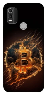 Чехол на Nokia C21 Plus Smoky Bitcoin фото 1 из 1