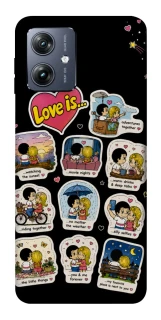 Чохол на Motorola Moto G54 Love is ver.4 фото 1 з 1