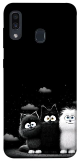 Чехол на Samsung Galaxy A20 / A30 Three Cats фото 1 из 1