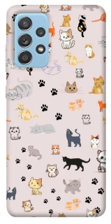 Чехол на Samsung Galaxy A52 4G / A52 5G Cat style ver.1 фото 1 из 1