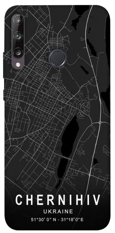 Чехол на Huawei P40 Lite E Chernihiv map фото 1 из 1