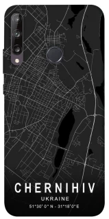 Чехол на Huawei P40 Lite E Chernihiv map фото 1 из 1