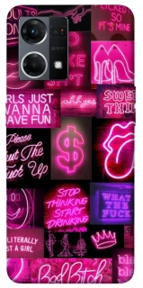 Чехол на Oppo Reno 7 4G Hot collage ver.9 фото 1 из 1