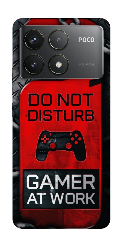 Чохол на Xiaomi Poco F6 Pro Do Not Disturb фото 1 з 1