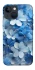 Чохол на Apple iPhone 13 mini (5.4") Сині квіти фото 1 з 1