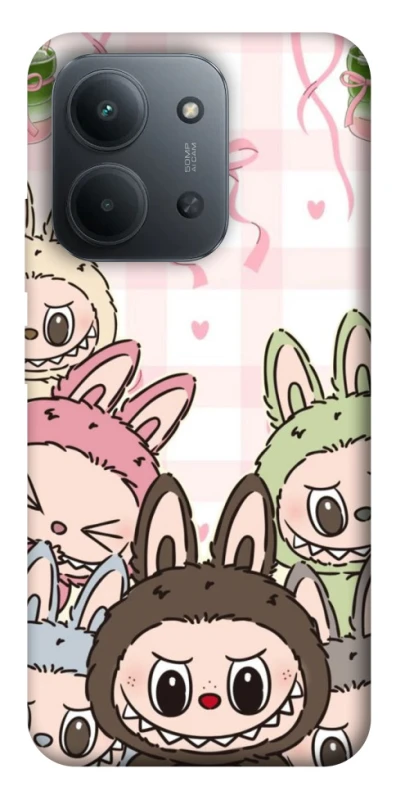 Чохол на Xiaomi Redmi 15C (EU) All Labubu 2 фото 1 з 1