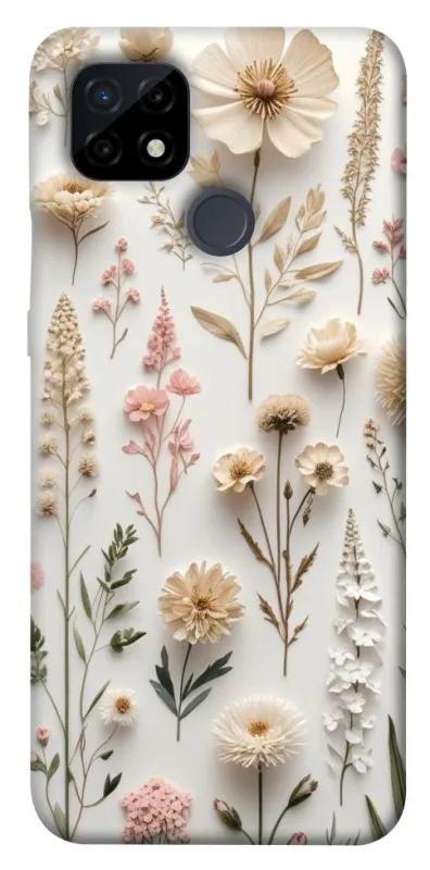 Чохол на Realme C21 Floral design ver.1 фото 1 з 1