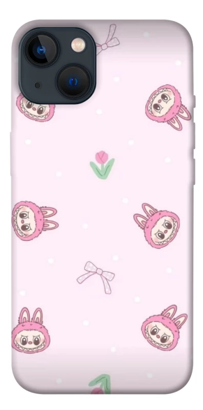 Чохол на Apple iPhone 13 (6.1") Labubu Flower фото 1 з 1
