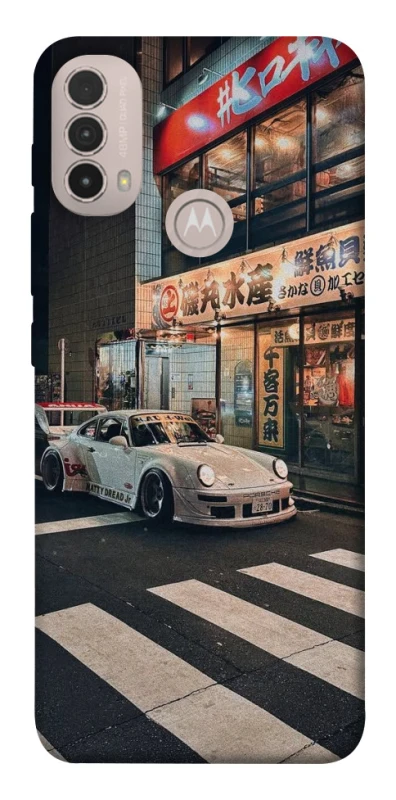 Чохол на Motorola Moto E40 Tokyo Porsche фото 1 з 1