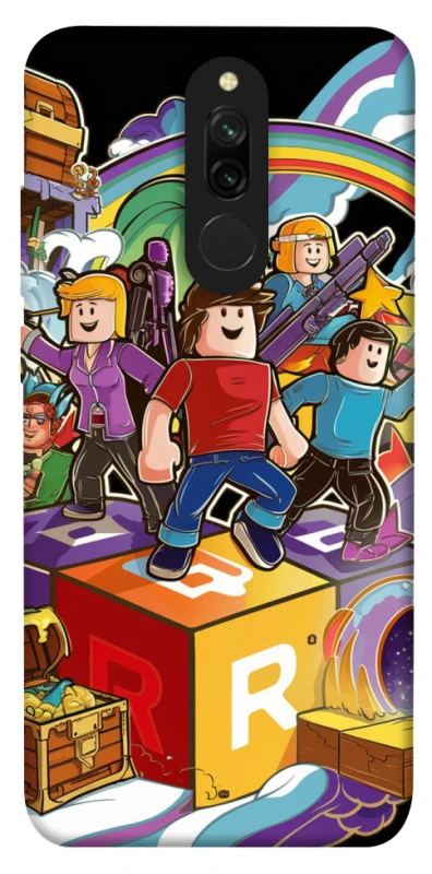 Чохол на Xiaomi Redmi 8 Roblox family фото 1 з 1