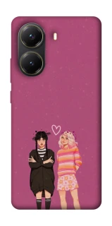 Чехол на Xiaomi Poco X7 Pro Raven & Rainbow Wednesday фото 1 из 1