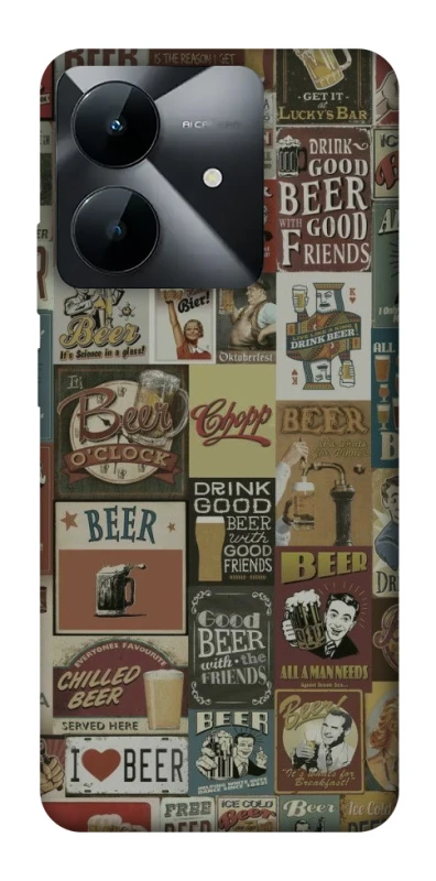 Чехол на Realme Note 60x Retro collage ver.1 фото 1 из 1