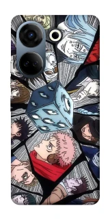 Чехол на TECNO Camon 20 Pro (CK7n) jujutsu kaisen v4 фото 1 из 1