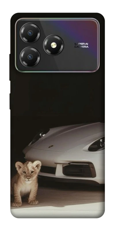 Чохол на ZTE Blade A36 Porsche white фото 1 з 1