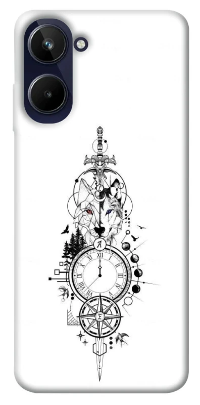 Чехол на Realme 10 4G Tattoo ver.8 фото 1 из 1