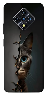 Чехол на Infinix Zero 8 Кот-подглядыватель v2 фото 1 из 1