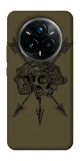Чохол на Realme 14 Pro+ Mil skull фото 1 з 1