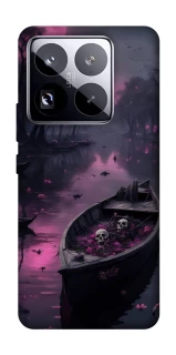 Чехол на Xiaomi 15 Pro Boat and flamingo фото 1 из 1