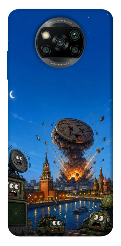 Чохол на Xiaomi Poco X3 NFC / Poco X3 Pro Moscow never sleeps ver.8 фото 1 з 1