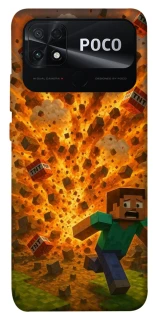 Чохол на Xiaomi Poco C40 Minecraft v7 фото 1 з 1