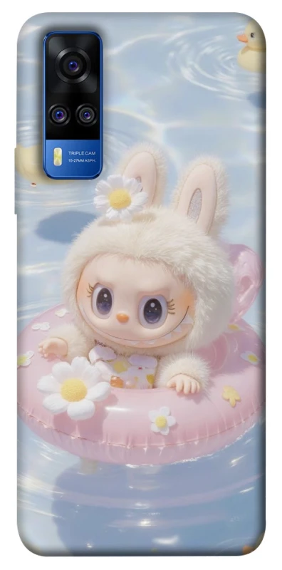 Чохол на Vivo Y51a Labubu swimming фото 1 з 1