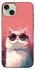 Чохол на Apple iPhone 15 Plus (6.7") Сat with glasses фото 1 з 1