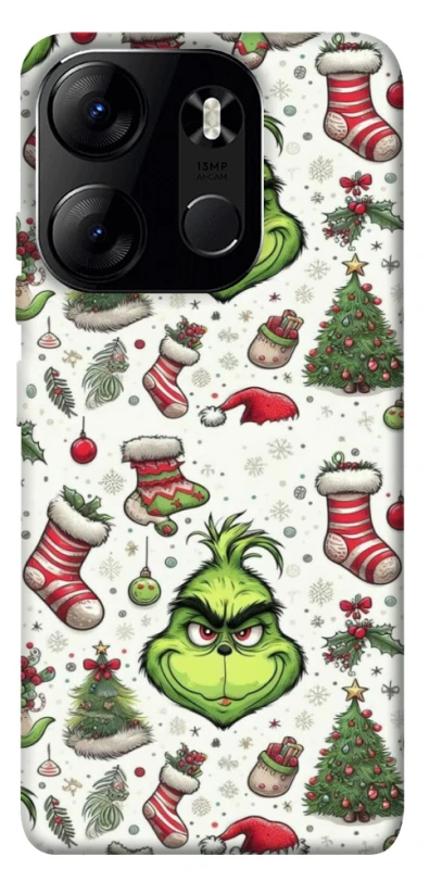 Чохол на Tecno Spark Go 2023 Grinch mood ver.3 фото 1 з 1
