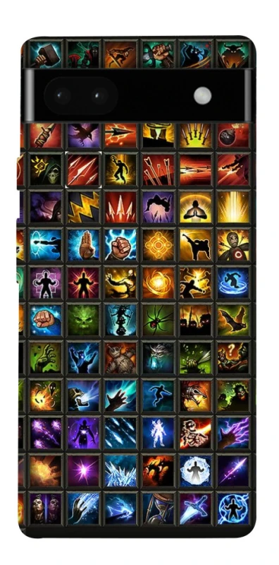 Чехол на Google Pixel 6a Abilities menu ver.3 фото 1 из 1