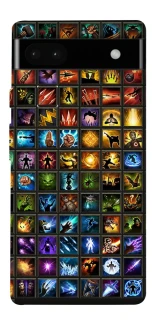 Чехол на Google Pixel 6a Abilities menu ver.3 фото 1 из 1