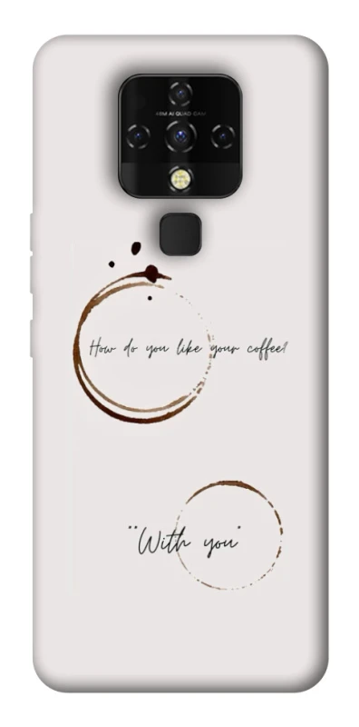 Чехол на TECNO Camon 16 SE Coffee with you фото 1 из 1
