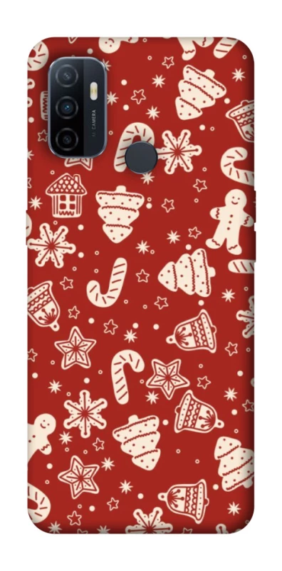 Чохол на Oppo A53 / A32 / A33 Новорічний v3 фото 1 з 1