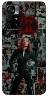Чохол на Xiaomi Poco M4 Pro 5G Black Widow фото 1 з 1