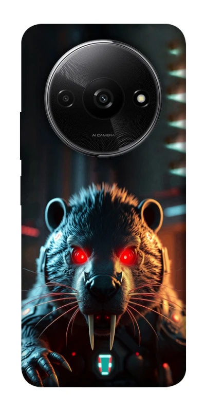 Чехол на Xiaomi Redmi A3 Cyber ​​beaver фото 1 из 1