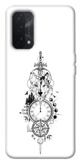 Чехол на Oppo A54 5G / A74 5G Tattoo ver.8 фото 1 из 1