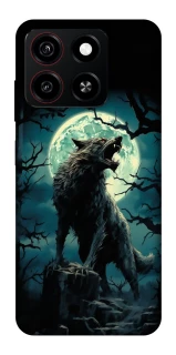 Чохол на ZTE Blade A35 4G Вовк під місяцем фото 1 з 1
