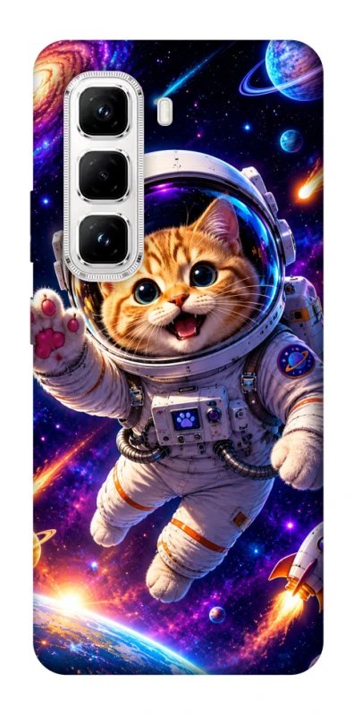 Чохол на Infinix Hot 50 Pro Space Cat фото 1 з 1