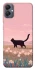 Чехол на Samsung Galaxy A05 cat on a field фото 1 из 1