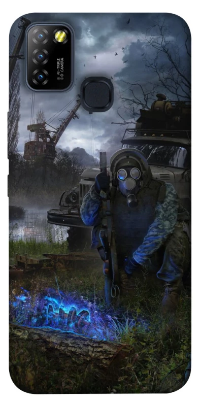 Чохол на Infinix Hot 10 Lite Сталкер v9 фото 1 з 1
