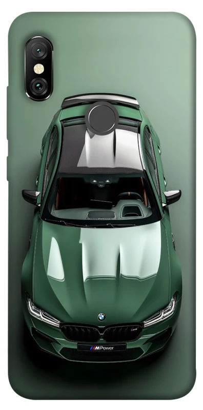 Чехол на Xiaomi Redmi Note 6 Pro BMW green фото 1 из 1