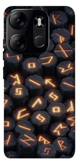 Чехол на Tecno Spark Go 2023 Огненые руны фото 1 из 1