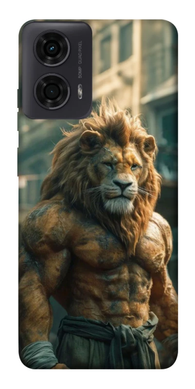 Чохол на Motorola Moto G04 Лев фото 1 з 1