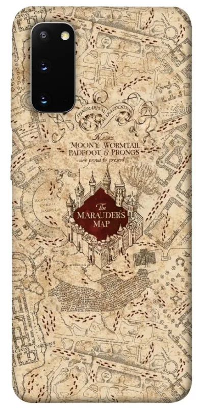 Чехол на Samsung Galaxy S20 Marauders map фото 1 из 1