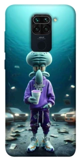 Чохол на Xiaomi Redmi Note 9 / Redmi 10X Сквідвард фото 1 з 1