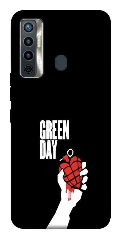 Чехол на TECNO Camon 17 Green Day logo фото 1 из 1