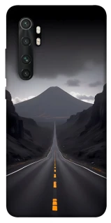 Чехол на Xiaomi Mi Note 10 Lite Black mountains фото 1 из 1