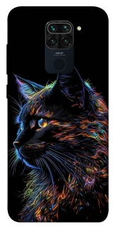 Чохол на Xiaomi Redmi Note 9 / Redmi 10X Чорний кіт фото 1 з 1