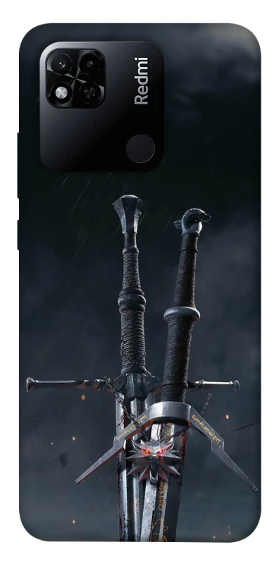 Чохол на Xiaomi Redmi 10A Мечі Ведьмака фото 1 з 1