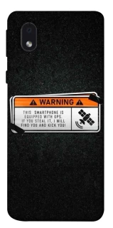 Чохол на Samsung Galaxy M01 Core / A01 Core Warning фото 1 з 1