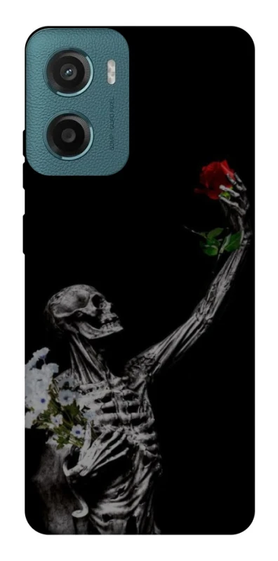 Чехол на Motorola Moto G06 Skeleton vs Rose фото 1 из 1