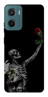 Чохол на Motorola Moto G06 Skeleton vs Rose фото 1 з 1